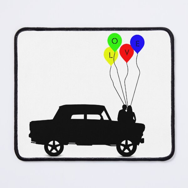 Item preview, Colorful ballon on car drive designed and sold by UniqueDesignHub.