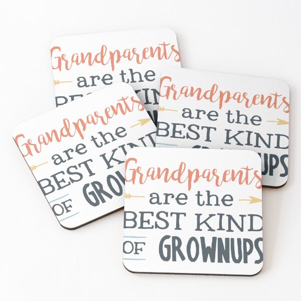 Item preview, Grand Parents Are The Best Kind Of Grownups designed and sold by ANDREACOUGHLIN.