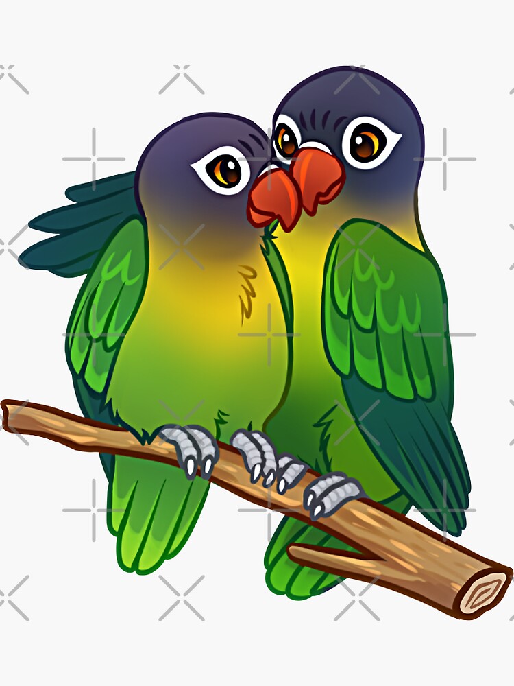masked lovebird by Mr-Lemur