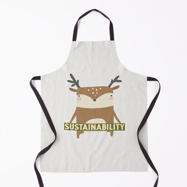 Item preview, Sustainability Brown And Beige Four Horned Antelope designed and sold by pixelplaza.