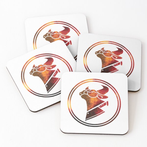 Item preview, Colorful The Updated Days Cow Chop - Cow Chop Logo Funny pattern   designed and sold by ArtsyOverload.