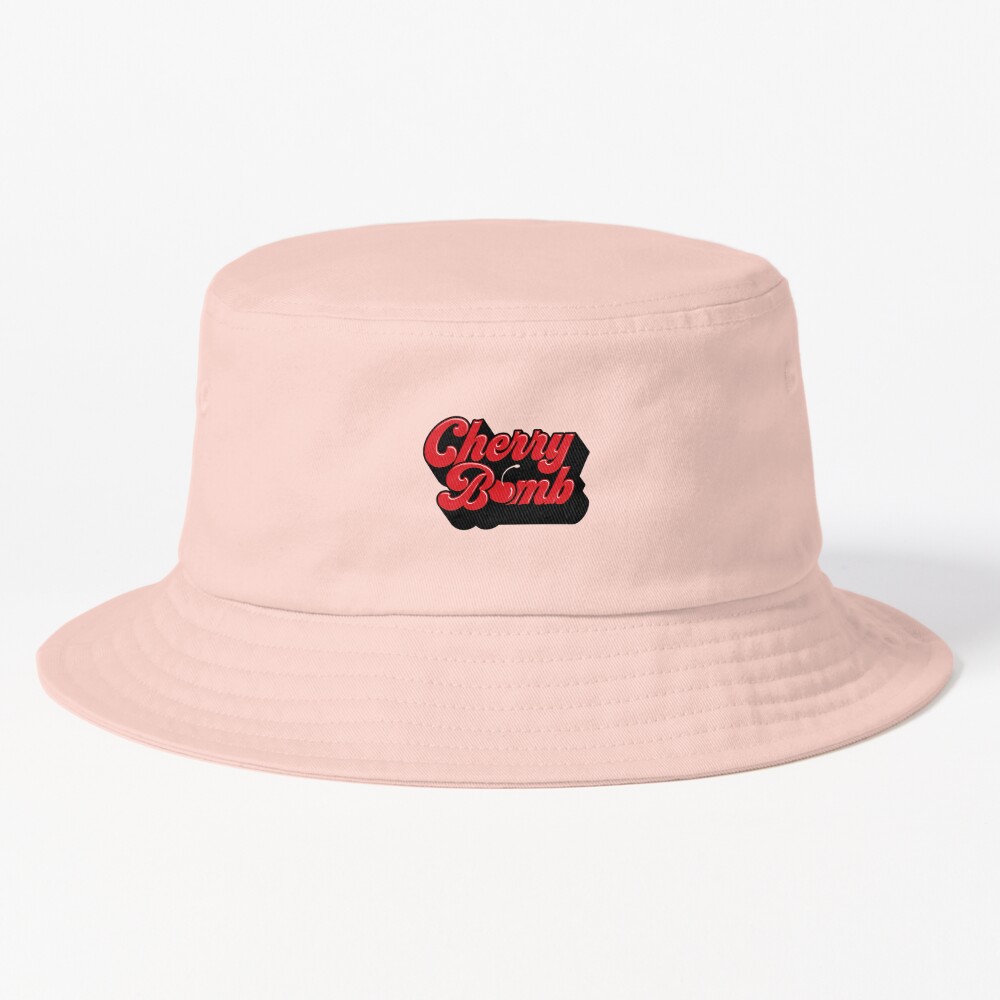 Cherry bomb bucket hat shops