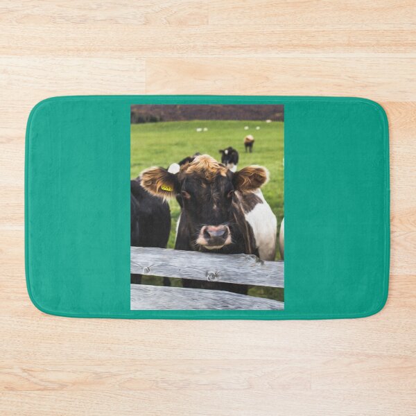 Item preview, Cow Cattle Animal Farm Field Green    designed and sold by ArtsyOverload.