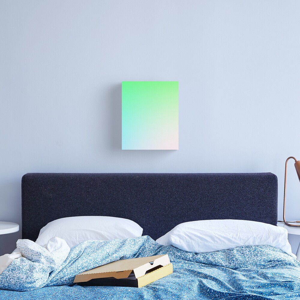 17 Aesthetic Minimalist Wallpaper 220804 Gradient Aura Pastel Background Canvas Print