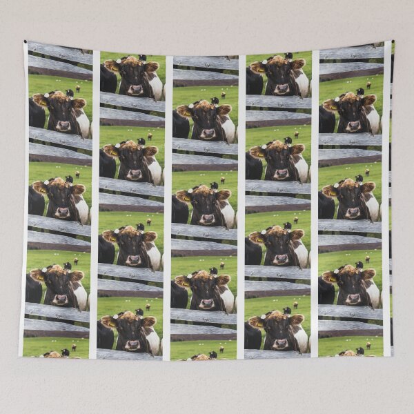 Item preview, Cow Cattle Animal Farm Field Green    designed and sold by ArtsyOverload.