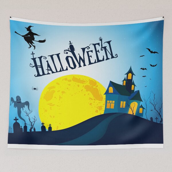 Item preview, happy Halloween Pumpkins Halloween with Skeleton designed and sold by StudentLuxLife.