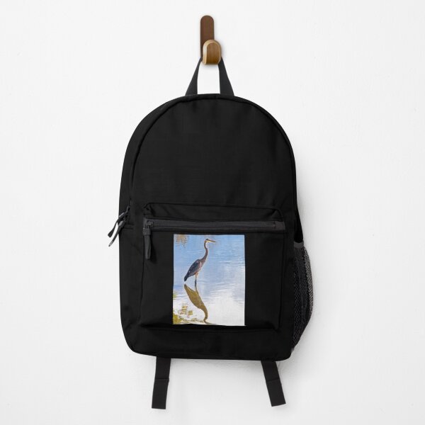 Item preview, Great Blue Heron Standing in Still Water Premium Scoop  designed and sold by AletheaPerry.