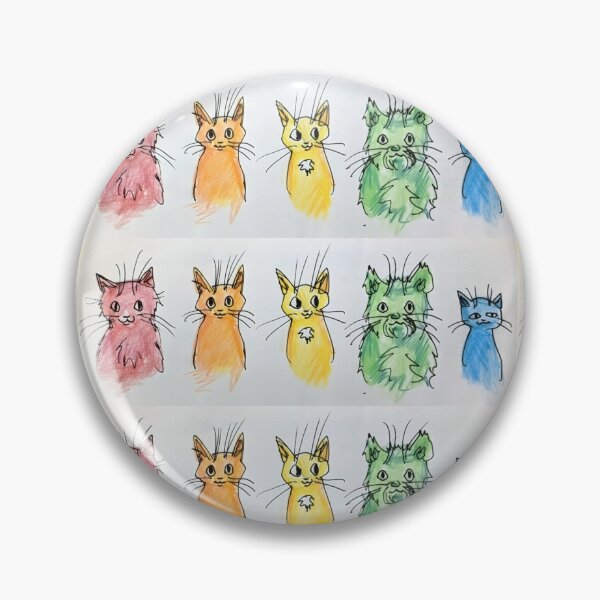 Item preview, Row of Rainbow Cats designed and sold by arfff.