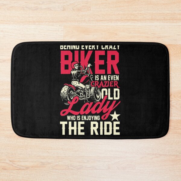 Item preview, Crazier biker lady     designed and sold by Halohaclothing.