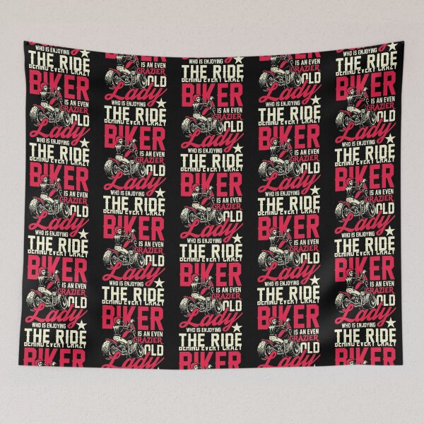 Item preview, Crazier biker lady     designed and sold by Halohaclothing.