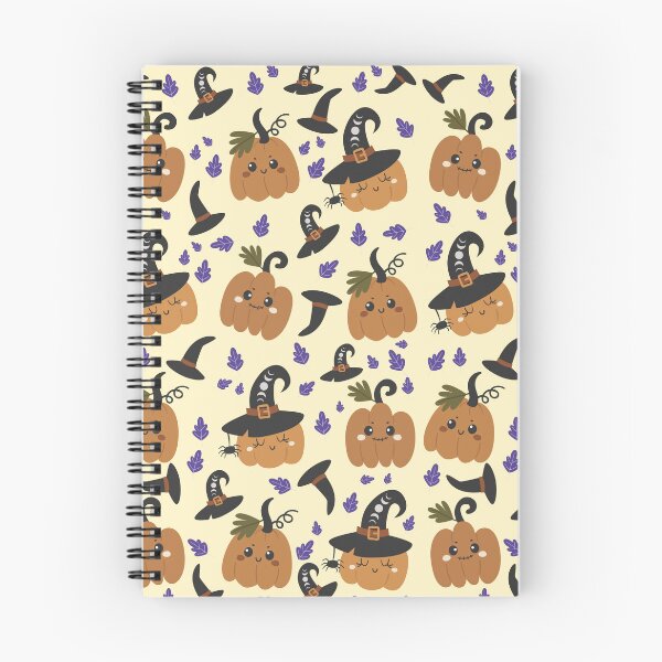 Item preview, Cute Pumpkin and witch Pattern designed and sold by Preslava Genova.