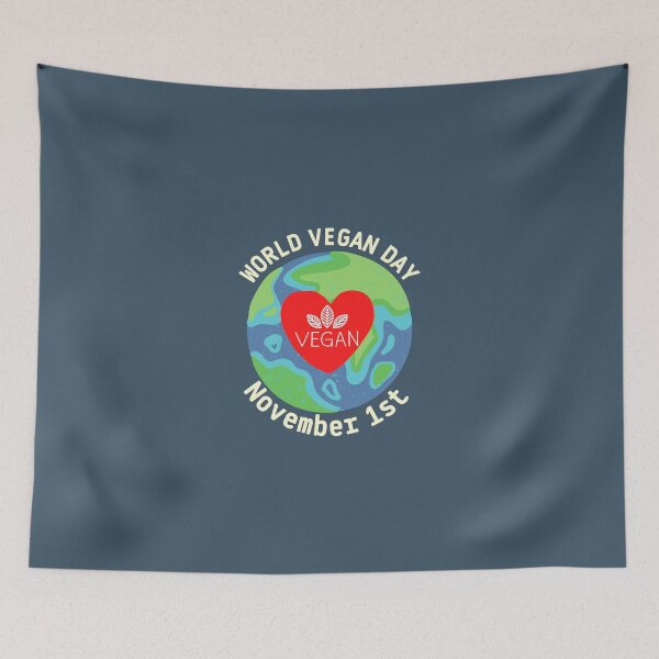 Item preview, World Vegan Day - november 1 designed and sold by Lauraloris.