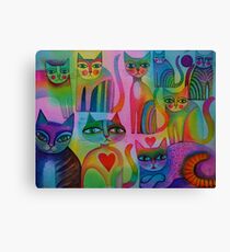Pussies Galore Canvas Print