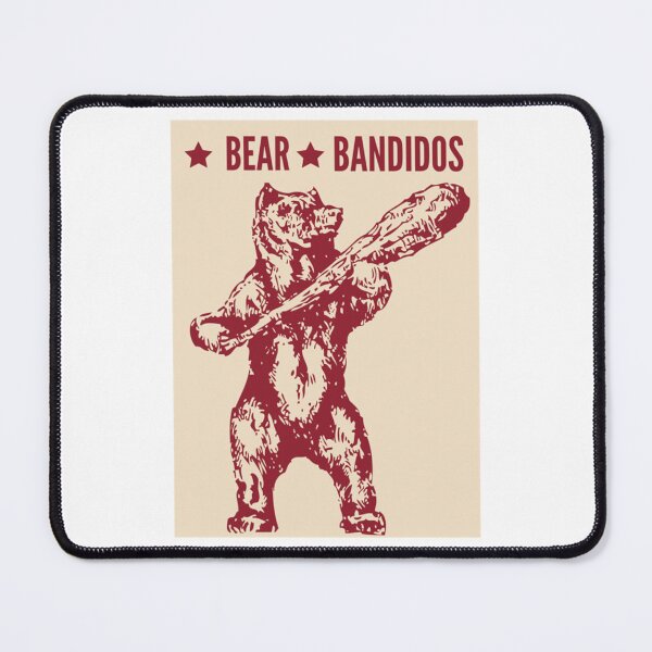 Item preview, Bear Bandidos Vintage - Cool Grizzly     designed and sold by Halohaclothing.