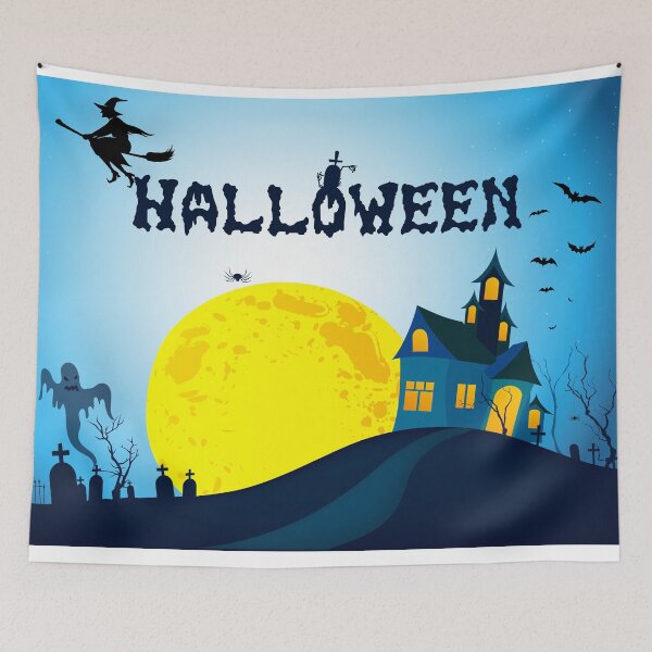 Item preview, happy  Halloween Pumpkins Halloween with Skeleton, halloween designed and sold by StudentLuxLife.