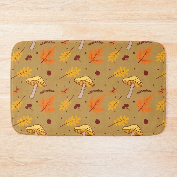 Item preview, Mushroom Autumn Pattern designed and sold by vampdearie.