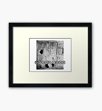 TOUGH LOVE - WINDOW Framed Print