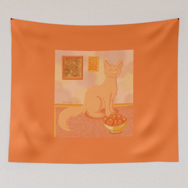 Item preview, Orange Cat designed and sold by DancingFoxArt.