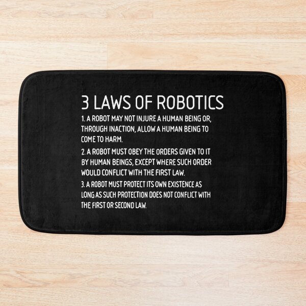 Item preview, Three Laws of Robotics designed and sold by shopBoiiii-YYAY.