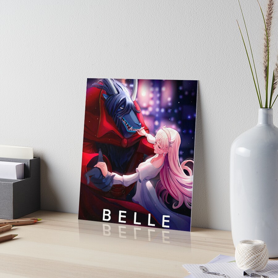 Belle Anime Mamoru Hosoda Art Board Print for Sale by alchemy242