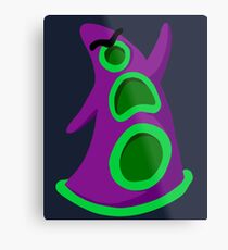 Purple Tentacle Metal Print