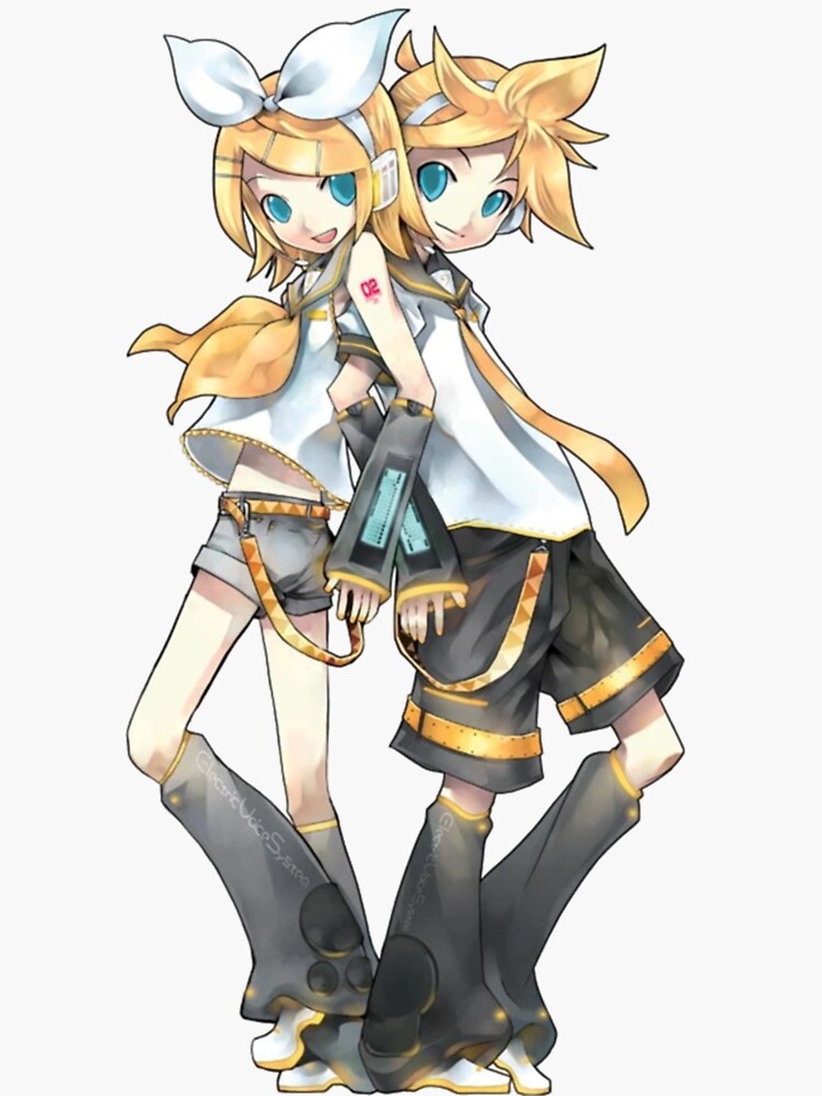 Miku (and Rin and Len) stickers – proserpiiart