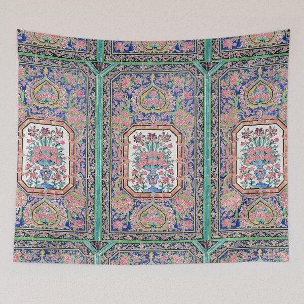 Item preview, Persian tile mural artwork designed and sold by Eclecticist.