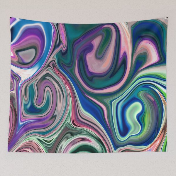 Item preview, Liquid Swirl Abstract Pattern designed and sold by Gymmer-Life.