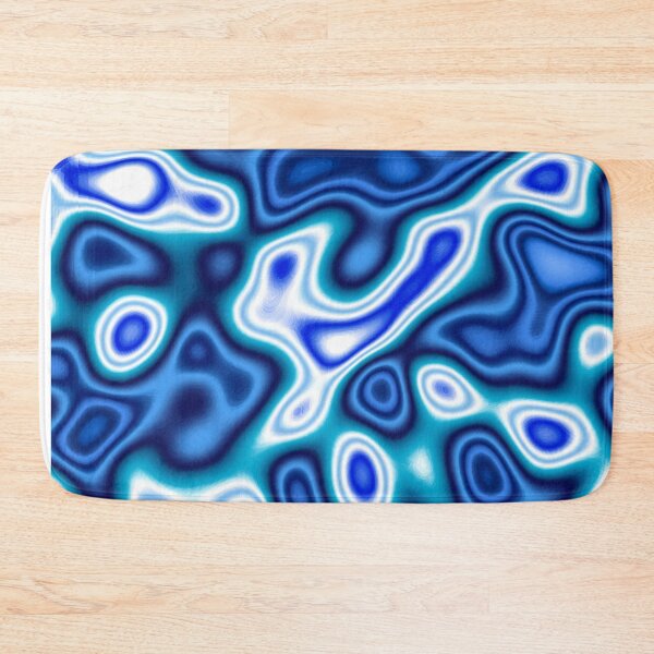 Item preview, Funky Groovy Blue designed and sold by caffin8ed.