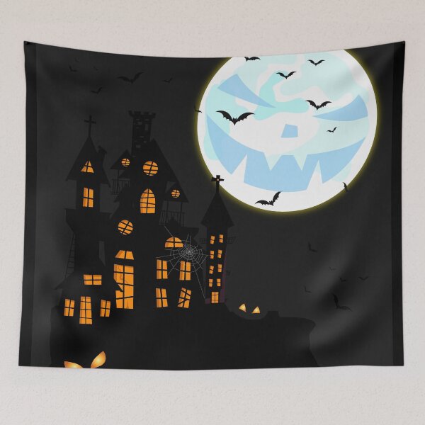 Item preview,  happy  Halloween Pumpkins Halloween with Skeleton, halloween day designed and sold by StudentLuxLife.