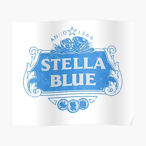 Stella Blue Poster