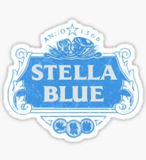 Stella Blue Sticker