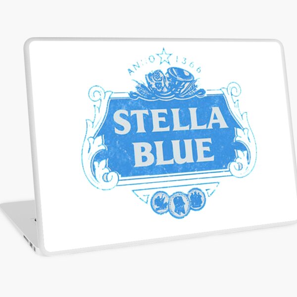 Stella Blue Laptop Skin
