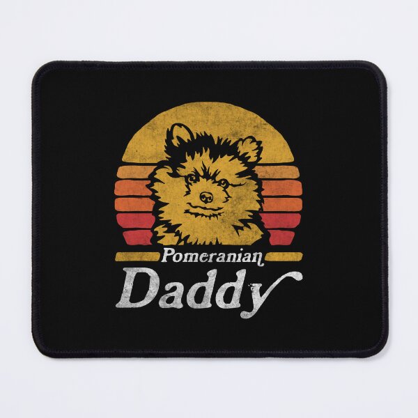 Item preview, Retro Vintage Pomeranian Daddy designed and sold by More Cute Dogs.