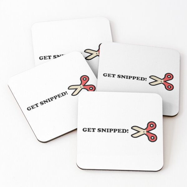 Item preview, Get snipped joke with scissors designed and sold by PrintsyGal.