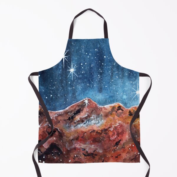 Item preview, Cosmic Cliffs - Watercolor Painting designed and sold by Pattokarts.