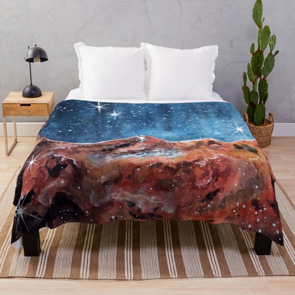 Item preview, Cosmic Cliffs - Watercolor Painting designed and sold by Pattokarts.