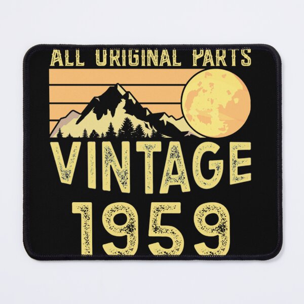 Item preview, Retro 63th birthday ideas born in 1959 Vintage designed and sold by Nancy Pandora.
