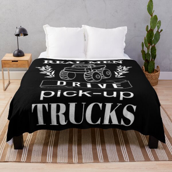 Item preview, Real men drive pickup trucks Truck Driver designed and sold by DatVillacon.