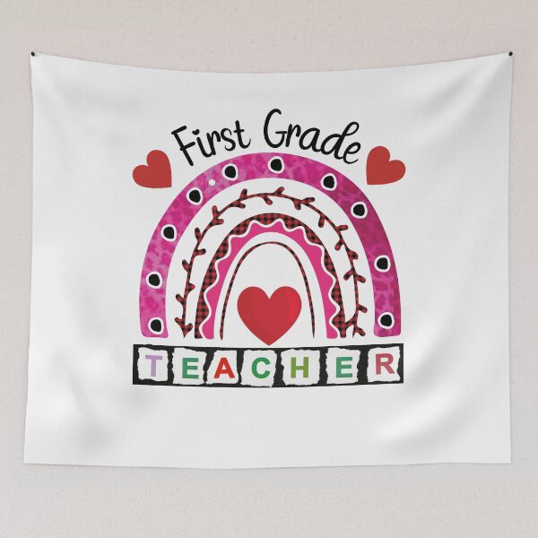 Item preview, First Grade Teacher Rainbow designed and sold by desireedickens.