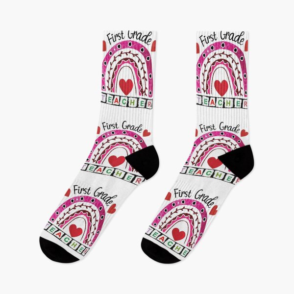 Item preview, First Grade Teacher Rainbow designed and sold by desireedickens.
