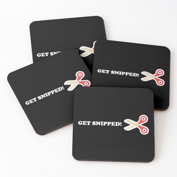 Item preview, Get snipped joke with scissors designed and sold by PrintsyGal.