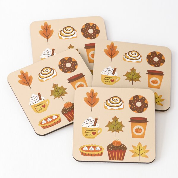 Item preview, Fall Pumpkin Spice Treats Pack designed and sold by draftsxdoodles.