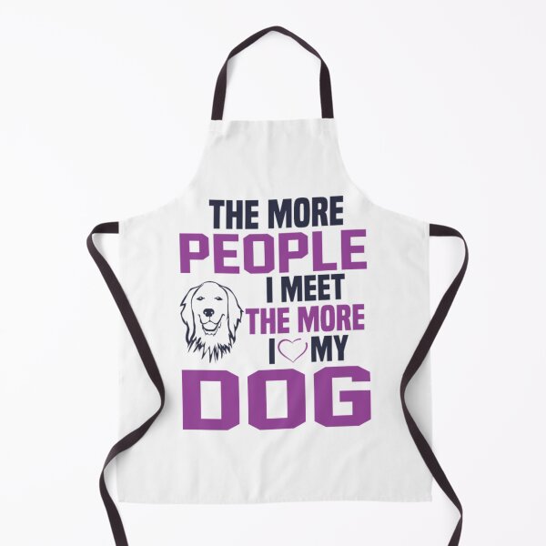 Item preview, The more people I meet the more I love my dog designed and sold by DatVillacon.