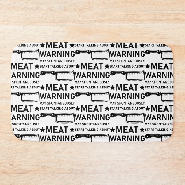 Item preview, Warning May Spontaneously Start Talking About Meat - Butcher Meat Cutter Butchery        designed and sold by AdelaGentry.