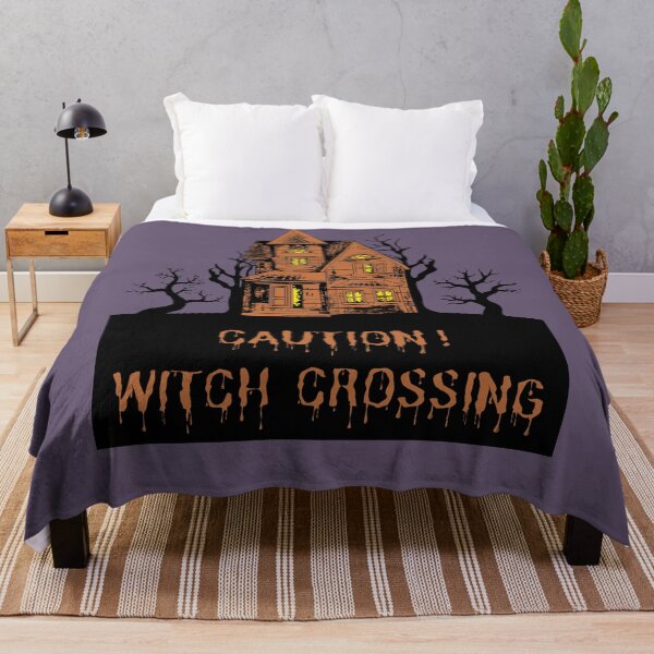 Item preview, Scary Hill House Caution Witch Crossing Halloween 2023 designed and sold by Pawn Shop JB.