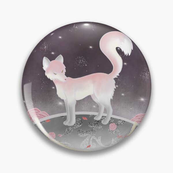 Item preview, Pearl Fox designed and sold by DancingFoxArt.