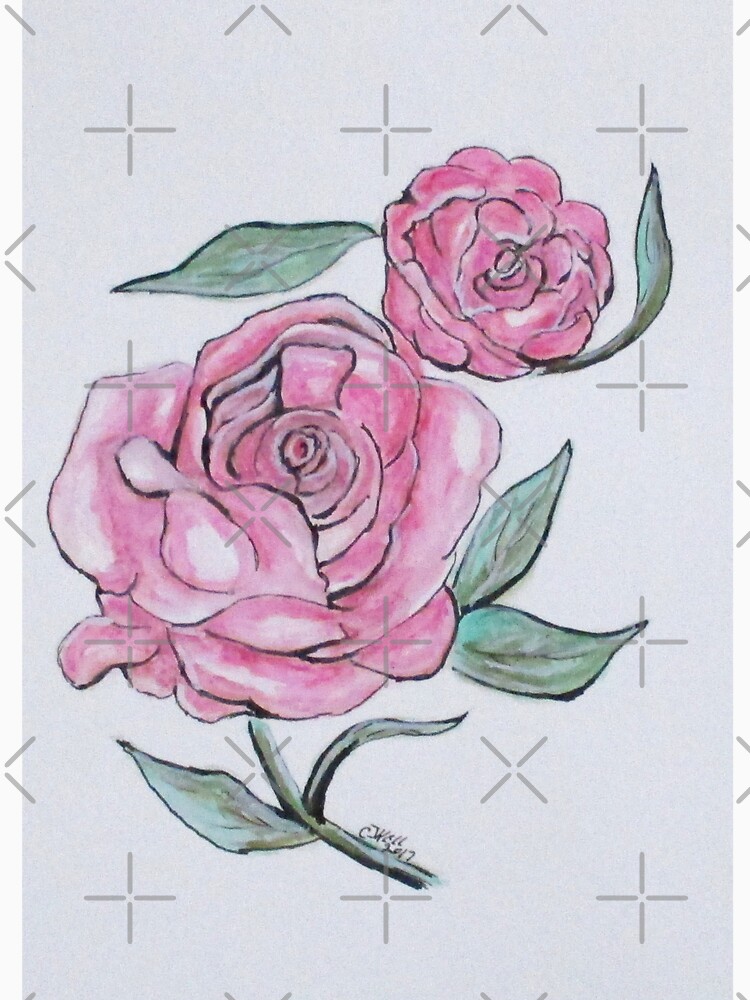 Pretty And Pink Roses by cjkell