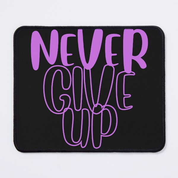 Item preview, Never Give Up Shirts designed and sold by JRXFoundation.