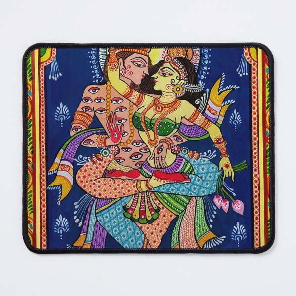 Item preview, Indra with Ahalya, Pattachitra Painting designed and sold by Onodera.